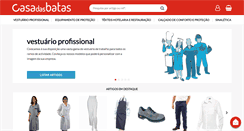 Desktop Screenshot of casadasbatas.com